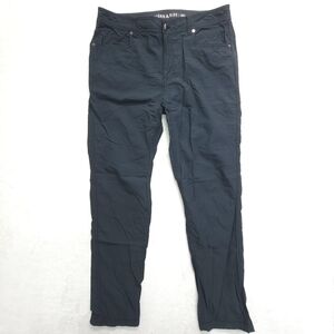 Western Rise Mens AT Pant Slim Black Size 34x30